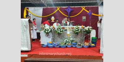 Maundy Thursday celebrated at Holy Rosary Church Alangar