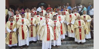 Celebration of the Parish Feast of Holy Rosary Church, Alangar