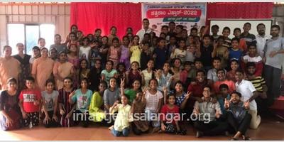 Three-day Summer camp 'Nakthiram Ektar 2022' organised at Holy Rosary Church Alangar
